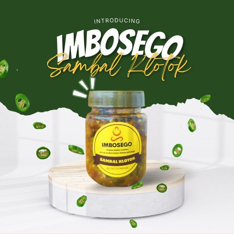 

IMBOSEGO Varian Sambal Klotok