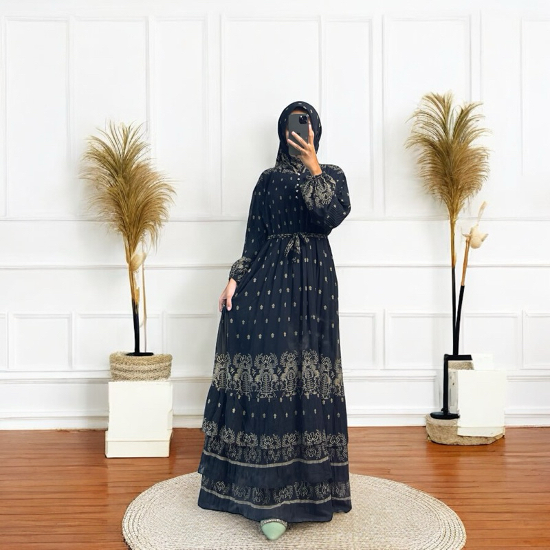 PRILI SET #1 HIJAB / SET HIJAB KEKINIAN READY STOK MJB GROSIR KUDUS