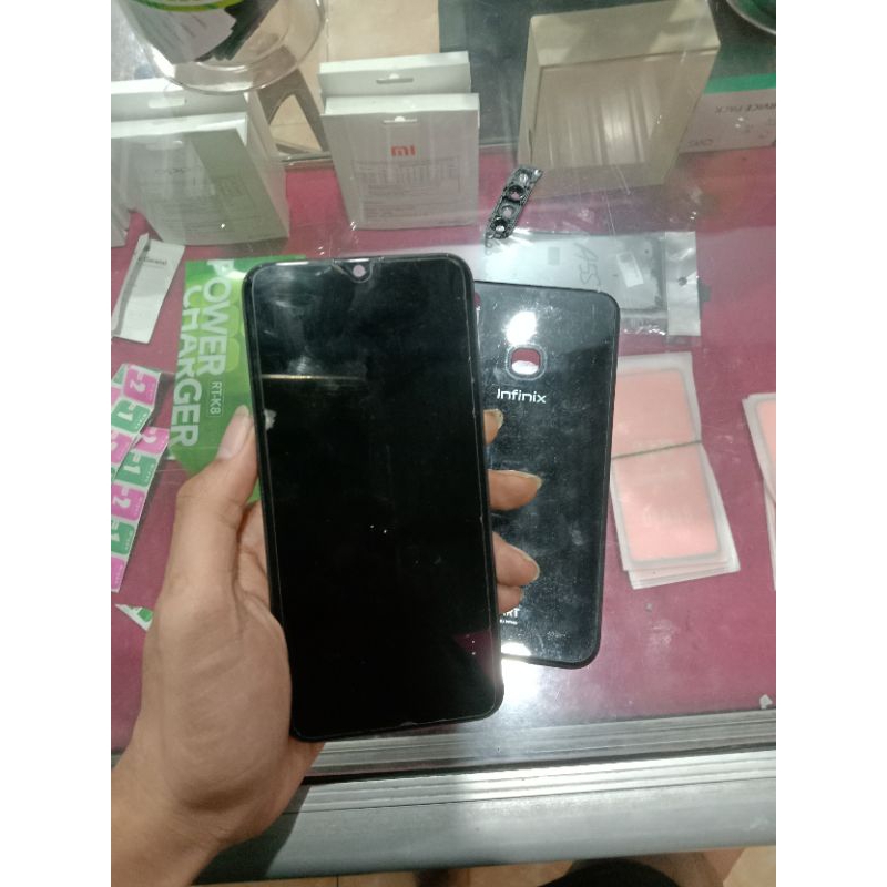 lcd infinix smart 3 plus original copotan