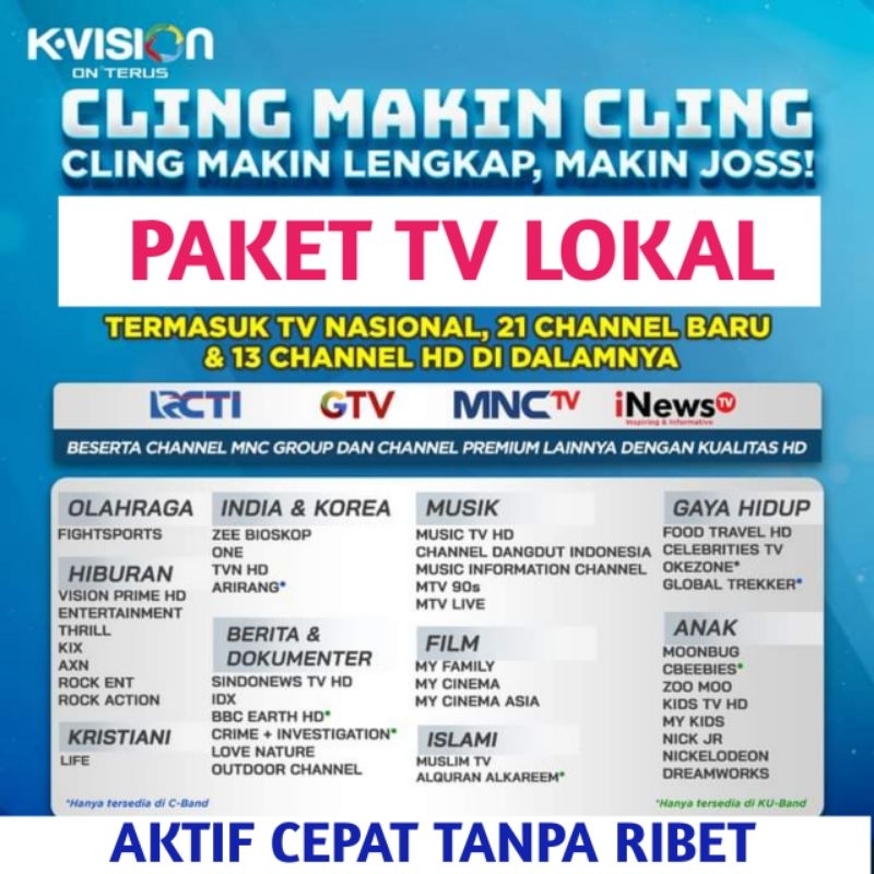 Paket Cling Mnc Group Kvision