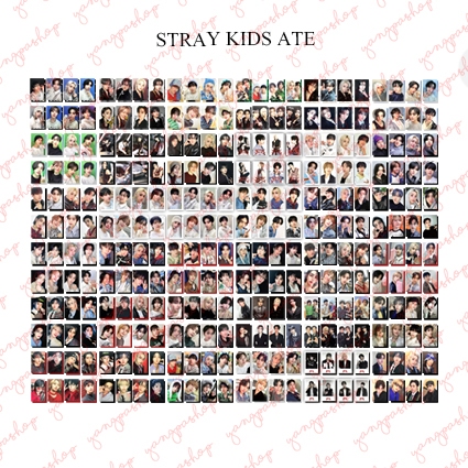 [PO / SET] STRAY KIDS ATE CHK CHK BOOM SKZZ PHOTOCARD FAN MADE UNOFFICIAL YANGPASHOP BANGCHAN HYUNJI