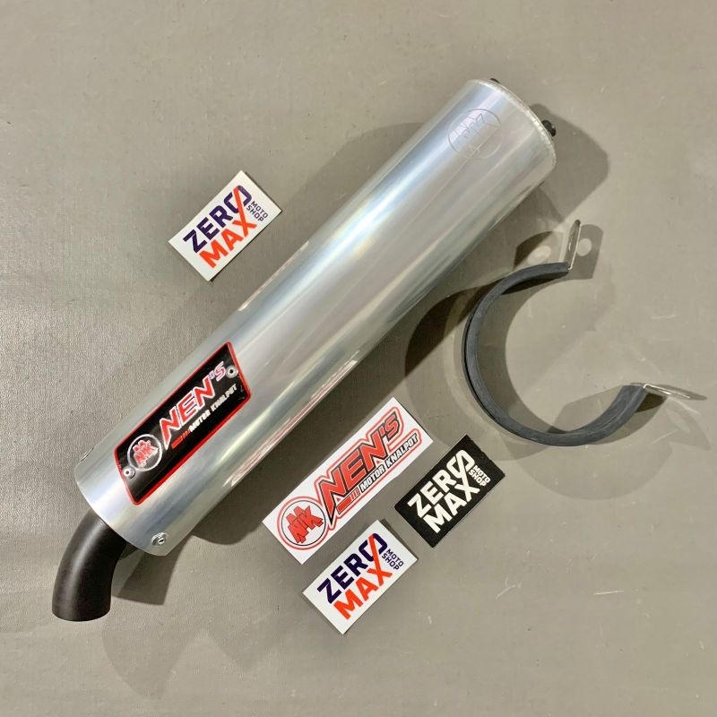 Silencer Knalpot NENS NEN'S AT-2S Aluminium 29cm 2 Tak 2Tak 2T Universal Original