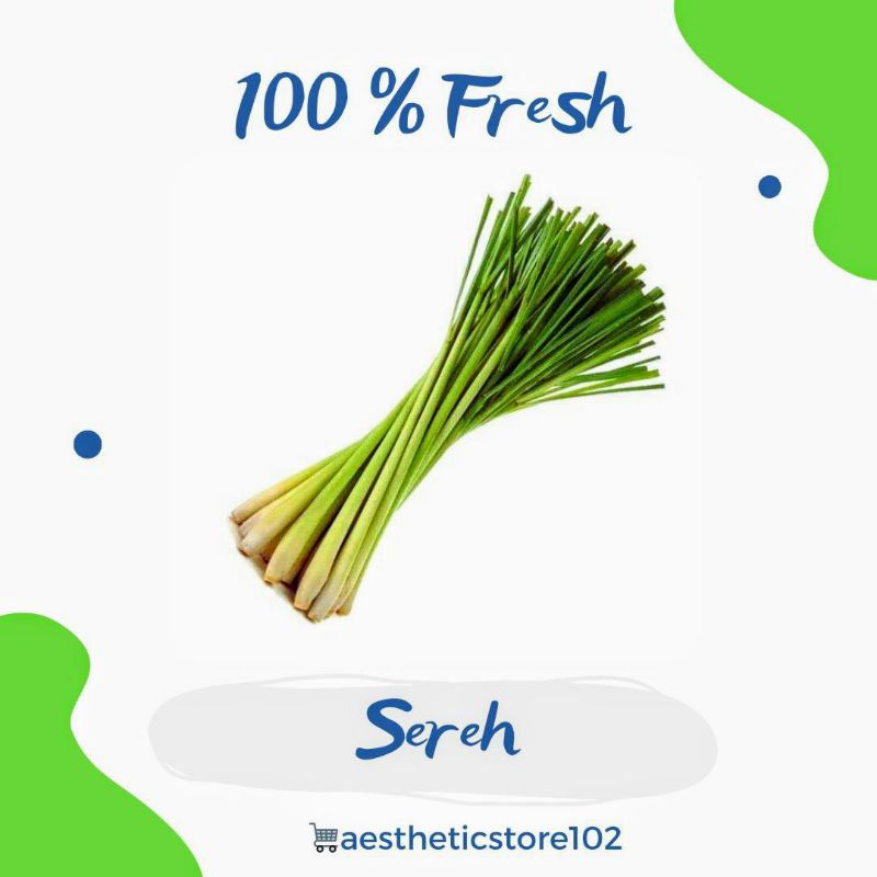 

Serai Sereh 1 Kg Fresh