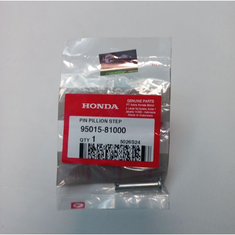 Pin Pillion Step Vario Scoopy 95015-81000
