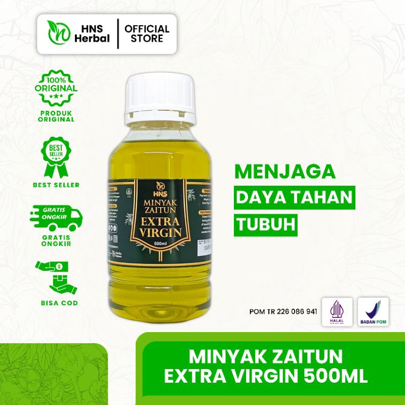 

HNS MINYAK ZAITUN EXTRAVIRGIN 500ML