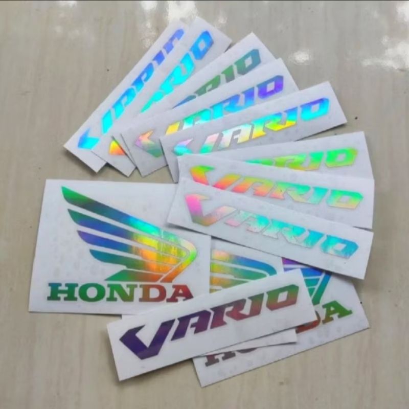 STICKER HONDA STIKER SAYAP HONDA STICKER LOGO HONDA