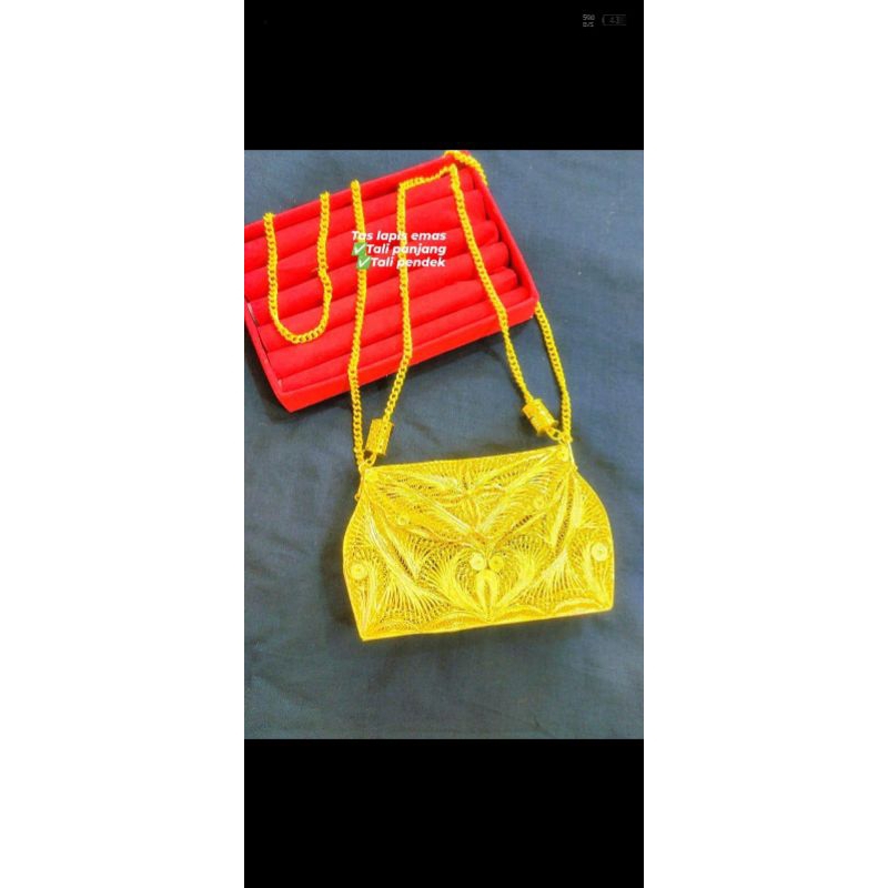 tas kendari lapis emas viral tas emas lapis emas