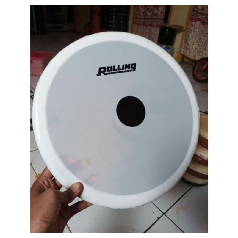 mika membran head drum snare, tenor, bass drum murah