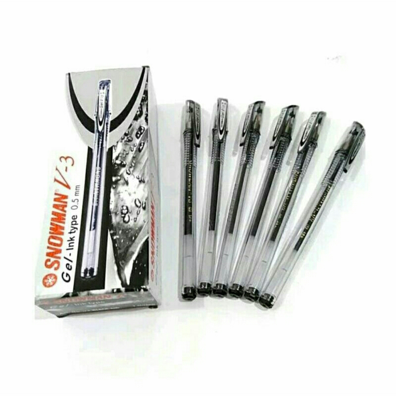 

3 PCS SNOWMAN V3 / Pulpen snowman V3 (3pcs)