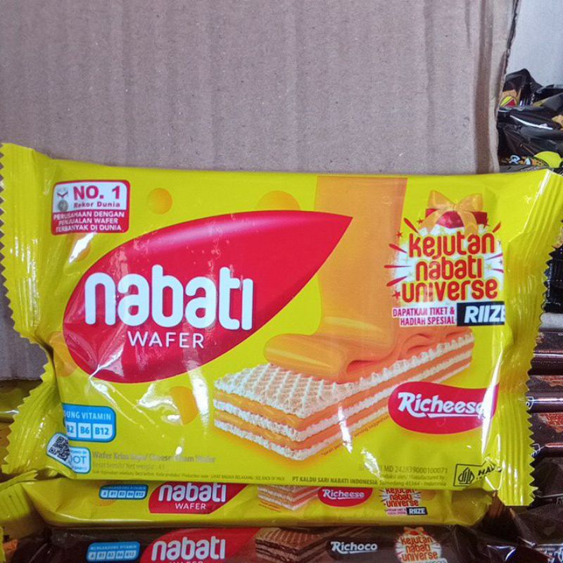 

Richeese Nabati Wafer Rasa Keju