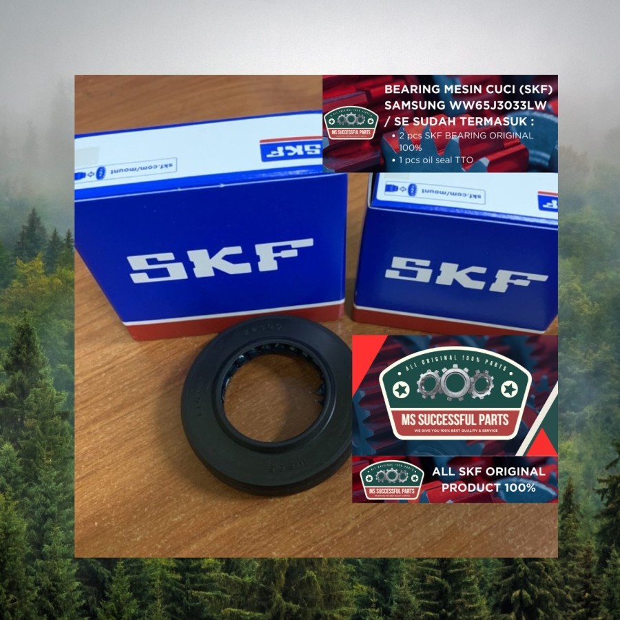 BEARING MESIN CUCI SAMSUNG WW65J3033LW/SE SKF ORIGINAL WW65J3033LW
