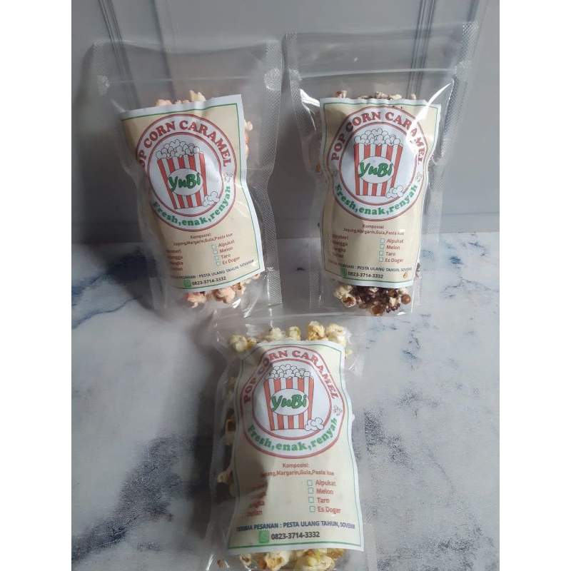 

POPCORN CARAMEL/POP CORN CARAMEL/POPCORN CARAMEL ANEKA RASA/POP CORN CARAMEL ANEKA RADA