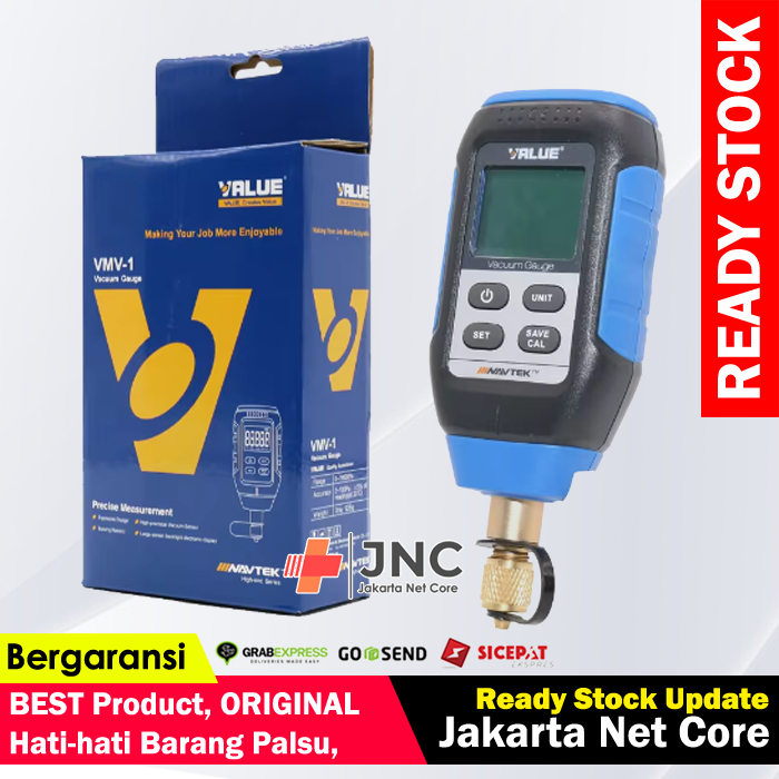 Digital Vacuum Gauge VALUE VMV1 Pump Digital Value VMV-1 ( ORIGINAL)