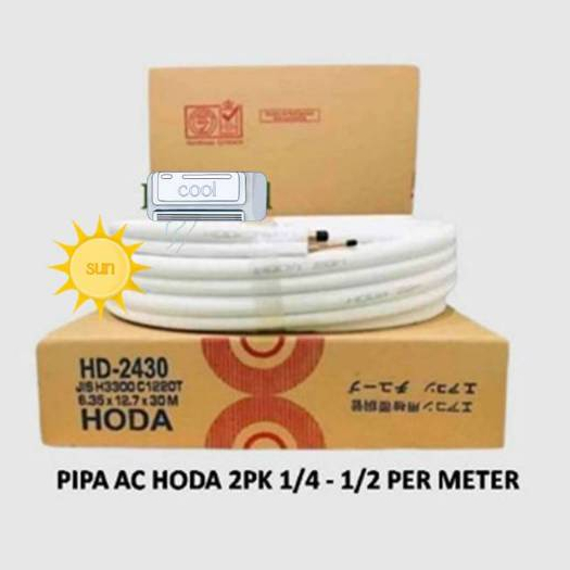 PIPA AC HODA 2PK 1/4 - 1/2 PER METER