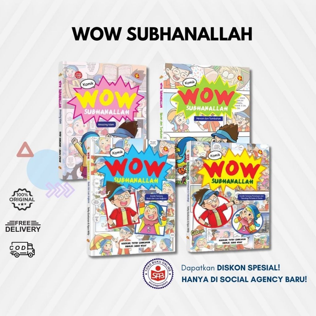 Komik WOW Subhanallah - Komik Anak Islami