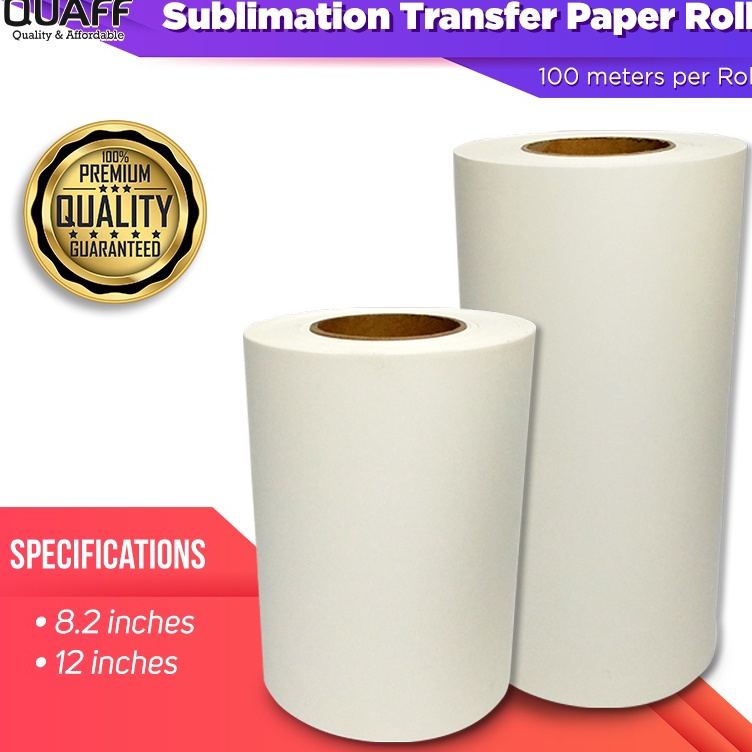 

Kertas Roll Sublime Paper 1GSM 21M1MQUAFF Sublimation Transfer Paper Roll DB9ZG9645