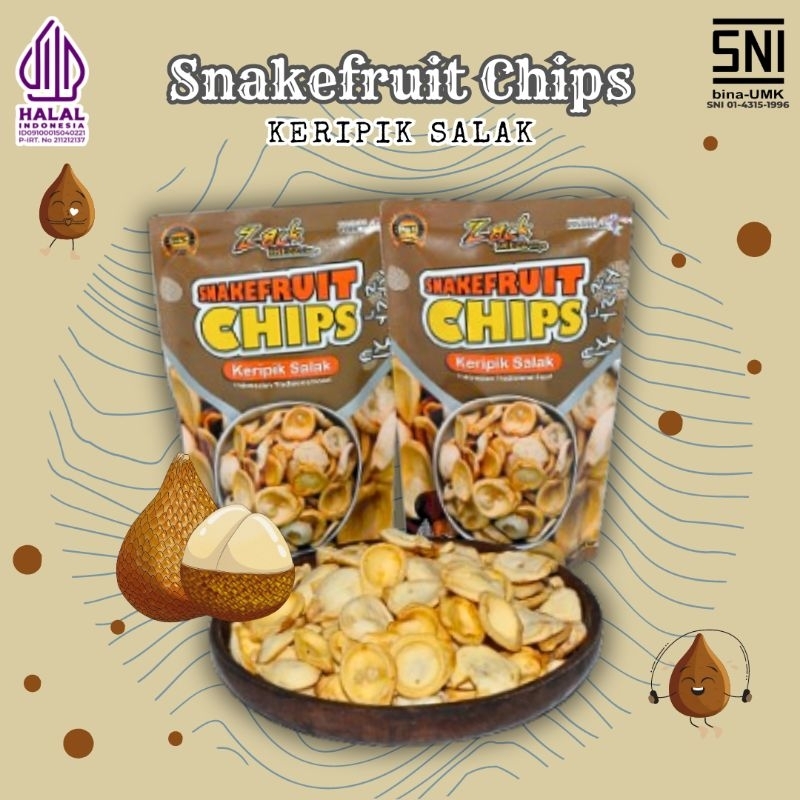 

Zack KREEZ Kripik Salak 85 gr ll Keripik Buah Salak