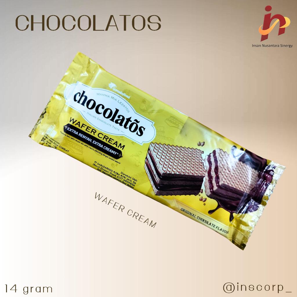 

Chocolatos Wafer Cream 17g/Pack/10 Pcs