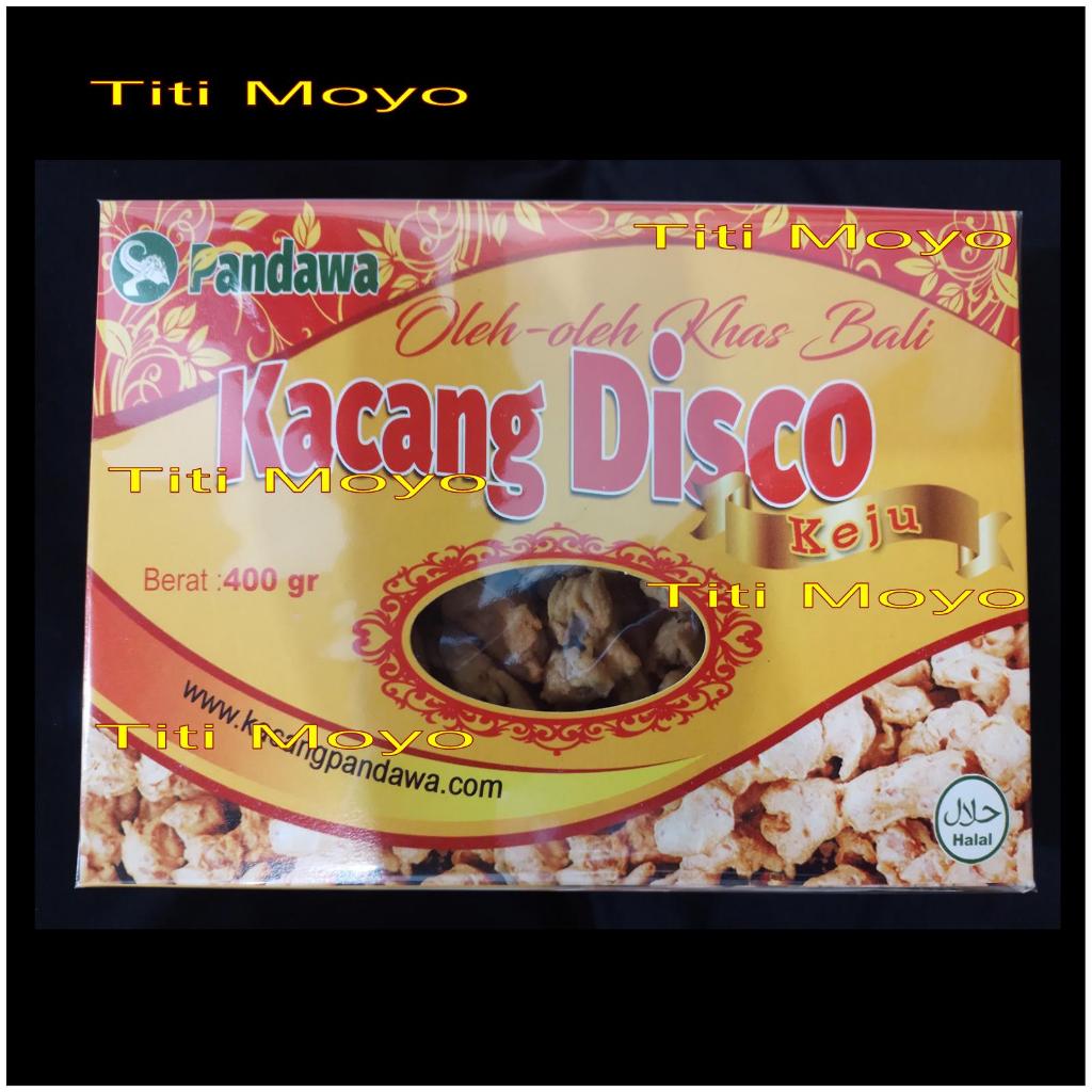 

Kacang Bali "PANDAWA" Disco Boks 400 Gr Keju