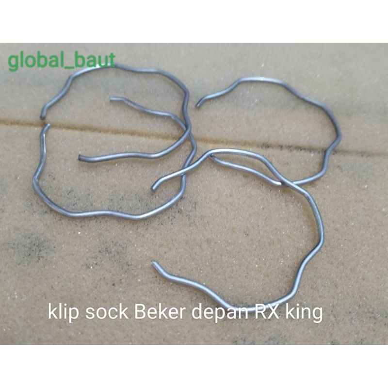 klip sock Beker depan RX king set ( 2 pcs )