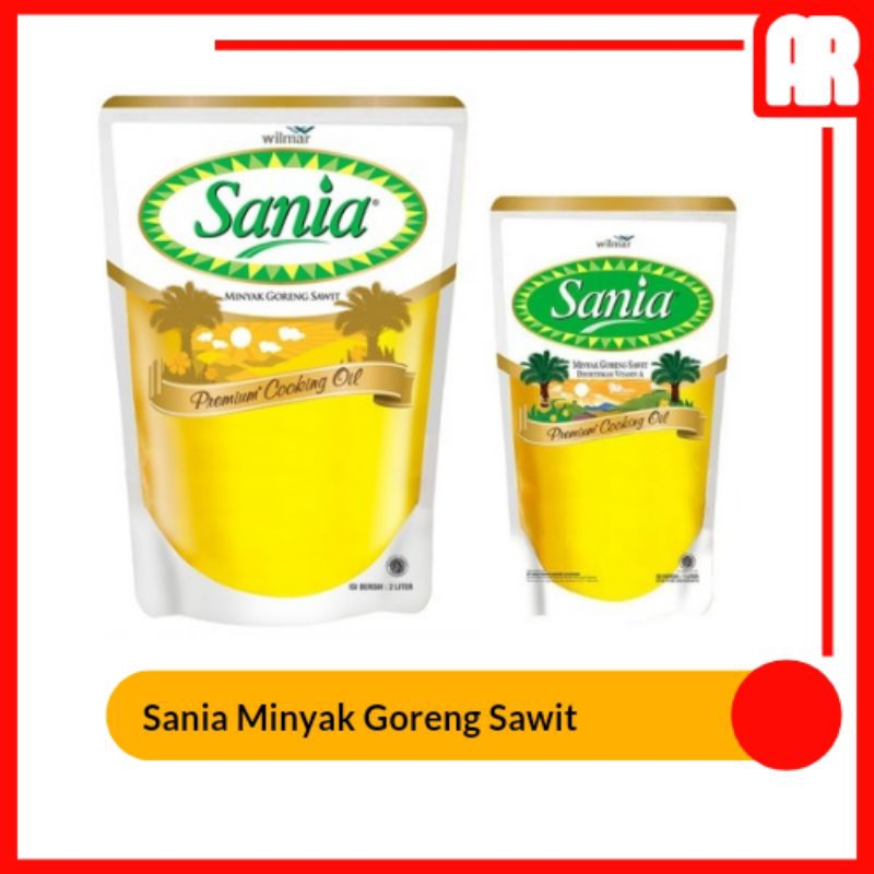 

Sania Minyak Goreng Sawit 2lt / 1lt | AR Ostore