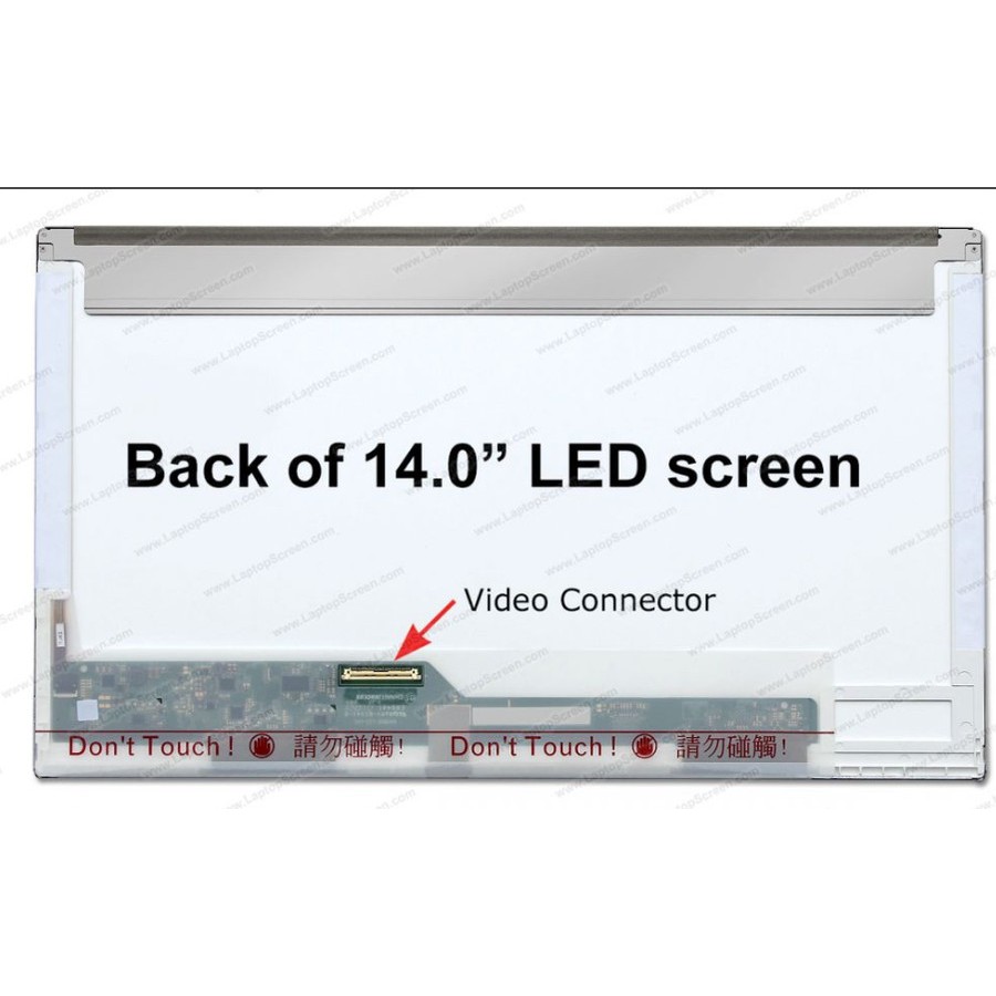 LED LCD TOSHIBA SATELITE C40 C40-A C40D C40D-A C40T 14 INCH