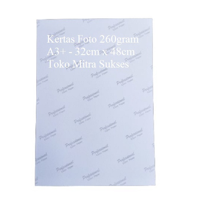 

LDHWM3533 Kertas Foto Glossy 26gram A3 32cm x 48cm