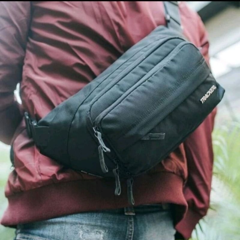 Tas Selempang Slingbag Waistbag Pria Tracker