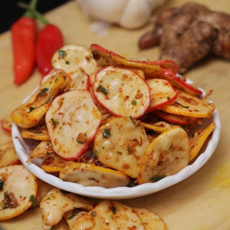 

Krupuk seblak kering pedas daun jeruk 100gr termurah