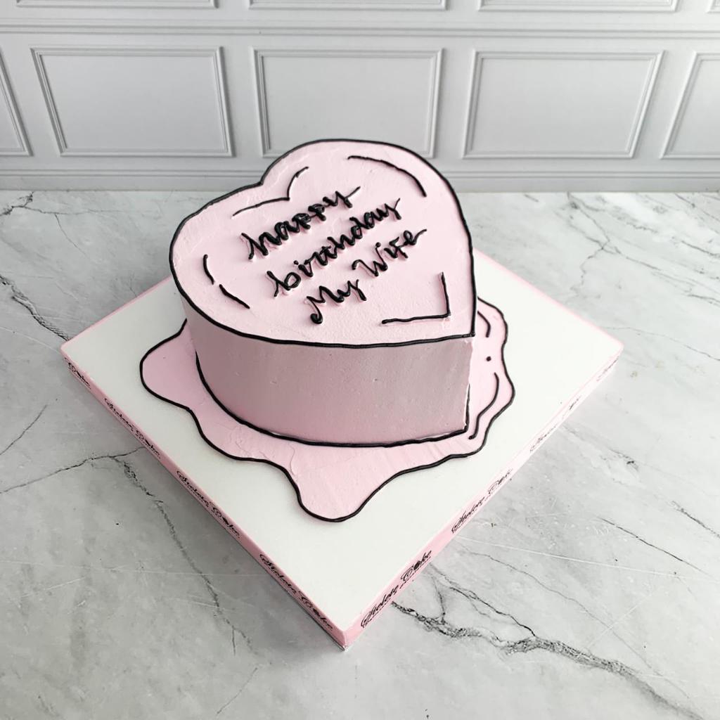 

Kue Ulang Tahun/Birthday Cake/Kue Ultah Tema Love Purple/Love Cartoon/cartoon Cake/Kue Birthday Jakarta