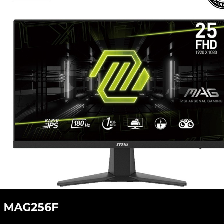 Monitor MSI MAG256F - 25" IPS FHD 180hz 1ms - MSI MAG 256F