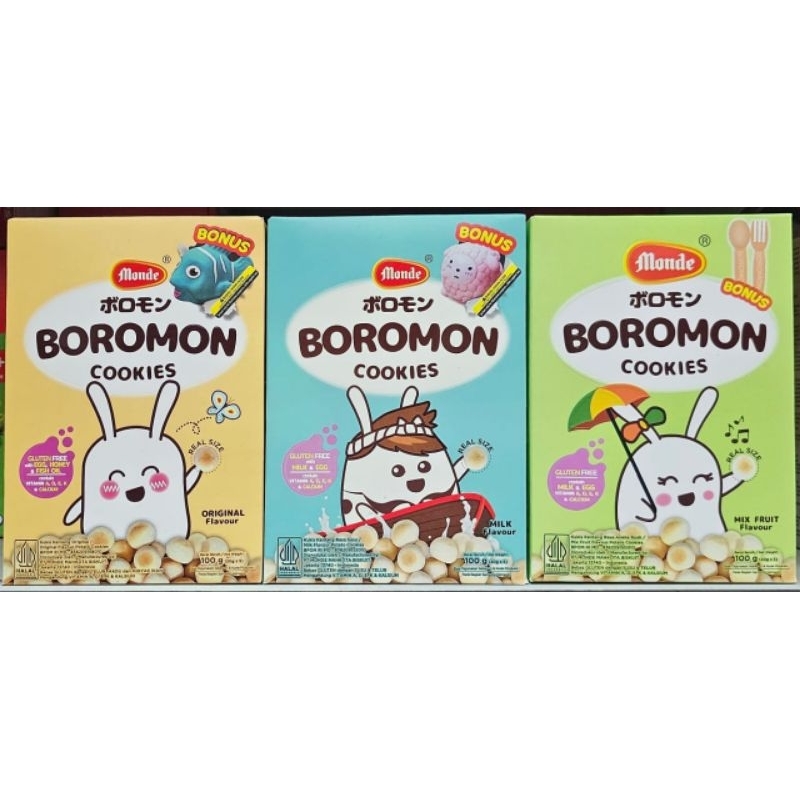 

Monde Boromon Cookies 100gr Box