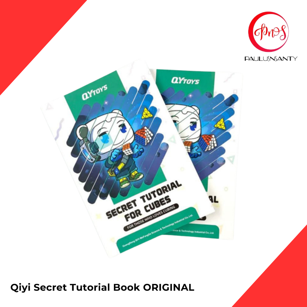 Qiyi Secret Tutorial Book - Buku Panduan Qiyi