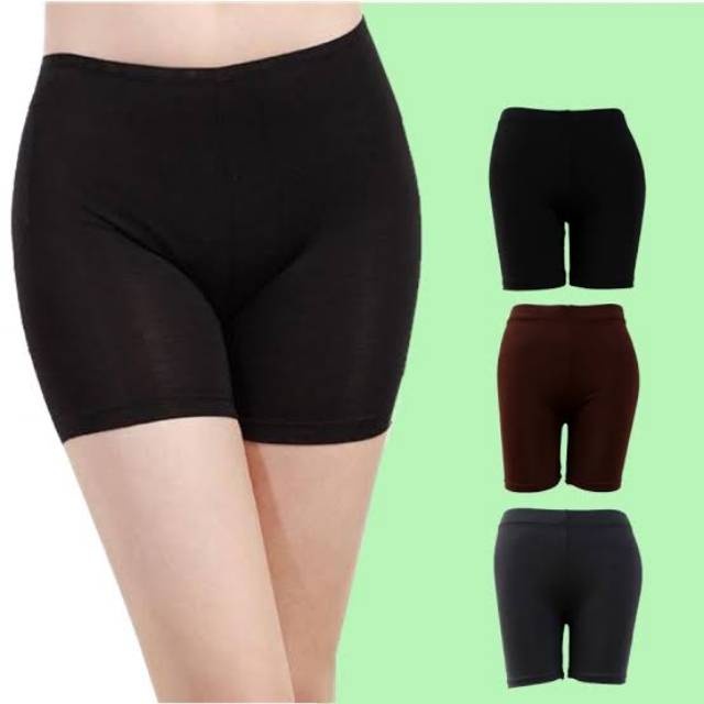 Celana Legging Short Jumbo / Celana Pop / Celana Mini Pop / Dalaman celana Wanita