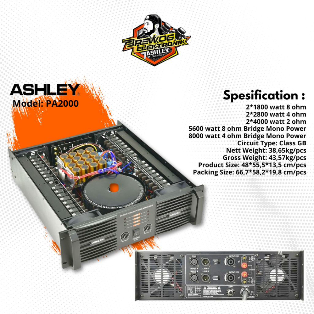 POWER PA2000 ASHLEY