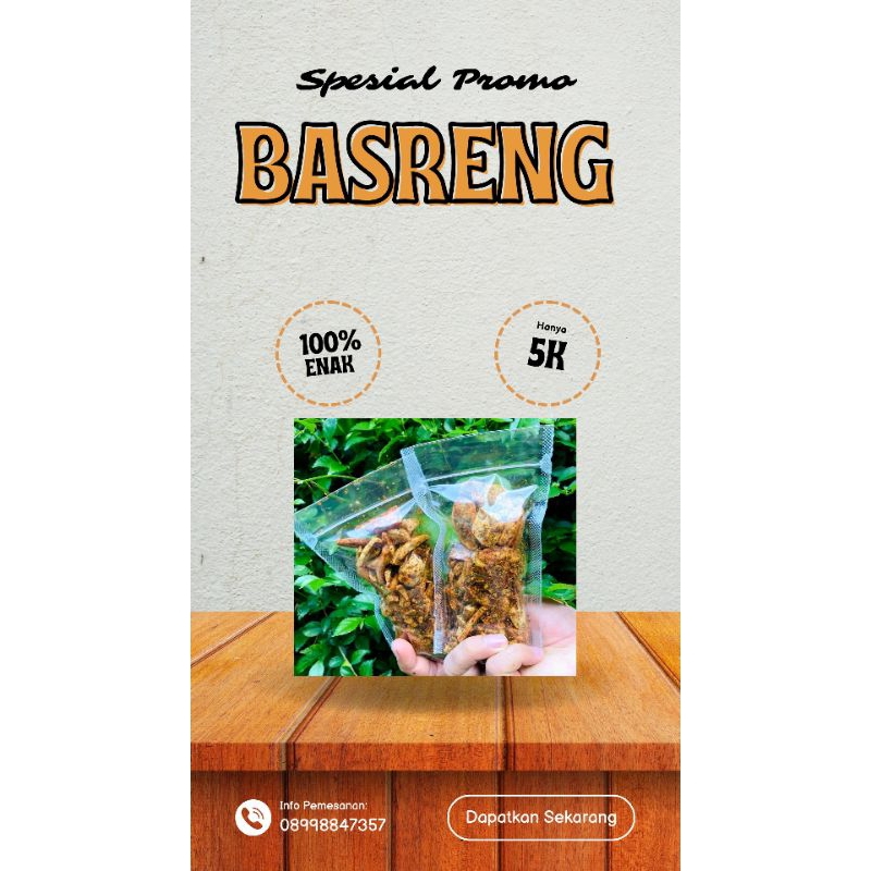 

KRIPIK BASRENG | MIE LIDI | SNACK STIK | KERUPUK SEBLAK | HAND MADE SUPER PEDAS GURIH | ORIGINAL | NIKMAT | MANIS | ASIN | TERNIKMAT