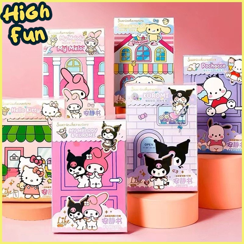 

HighFun Quiet Book/ Busy Book/ Buku Edukasi Lucu Sanrio