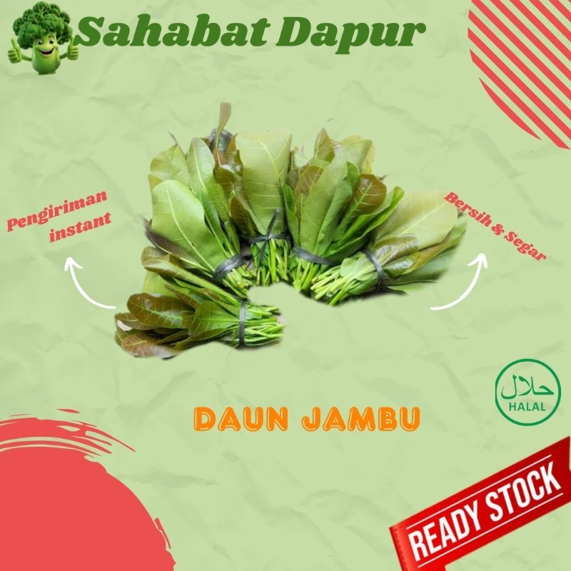 

Daun Jambu monyet per ikat - Lalapan segar - Sahabat Dapur Delivery
