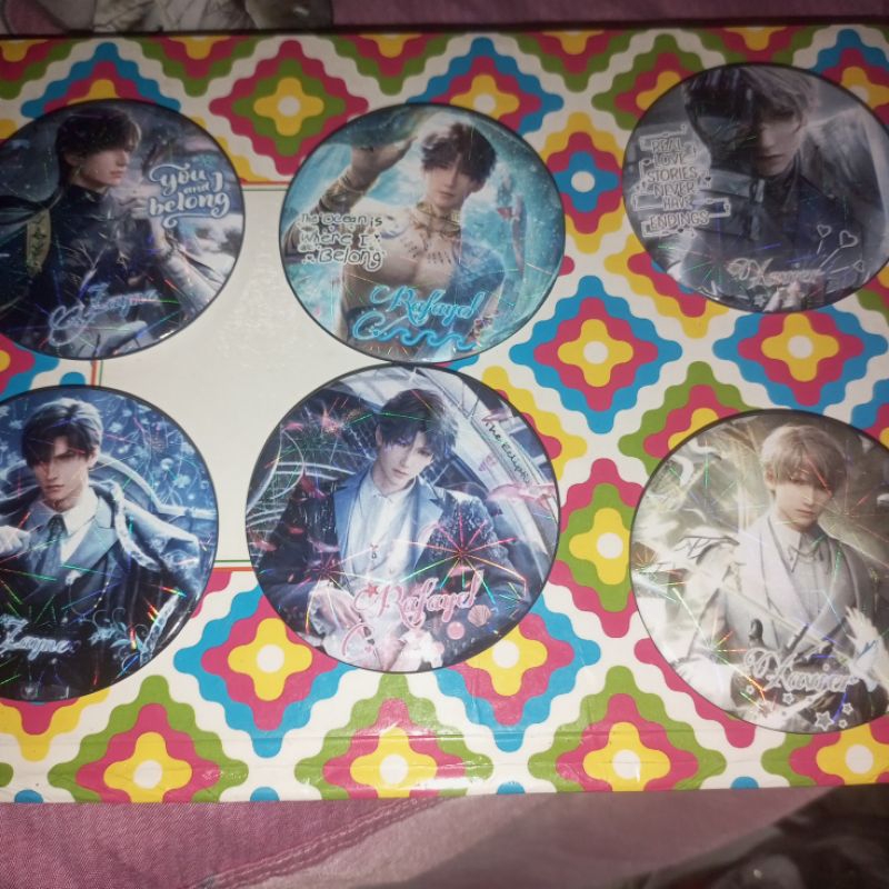 Badge Hologram Love and Deepspace Zayne/Xavier/Rafayel