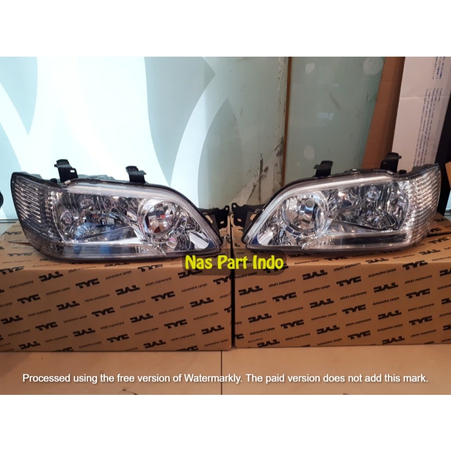 Lampu Depan Headlamp Mitsubishi Lancer Cedia tahun 2002-2004