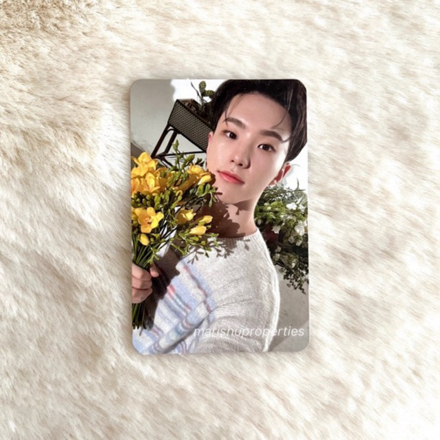 PHOTOCARD SEVENTEEN HOSHI BUNGA YOUR CHOICE ONE SIDE