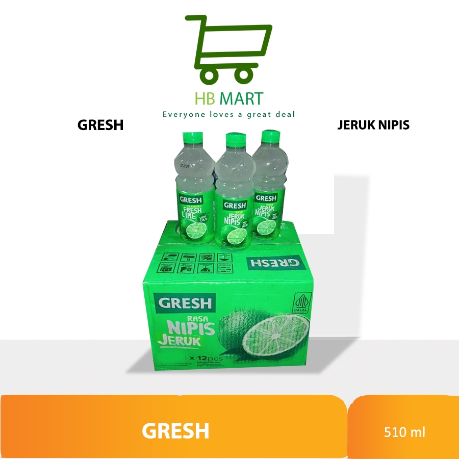 

GRESH MINUMAN RASA JERUK NIPIS 510ML