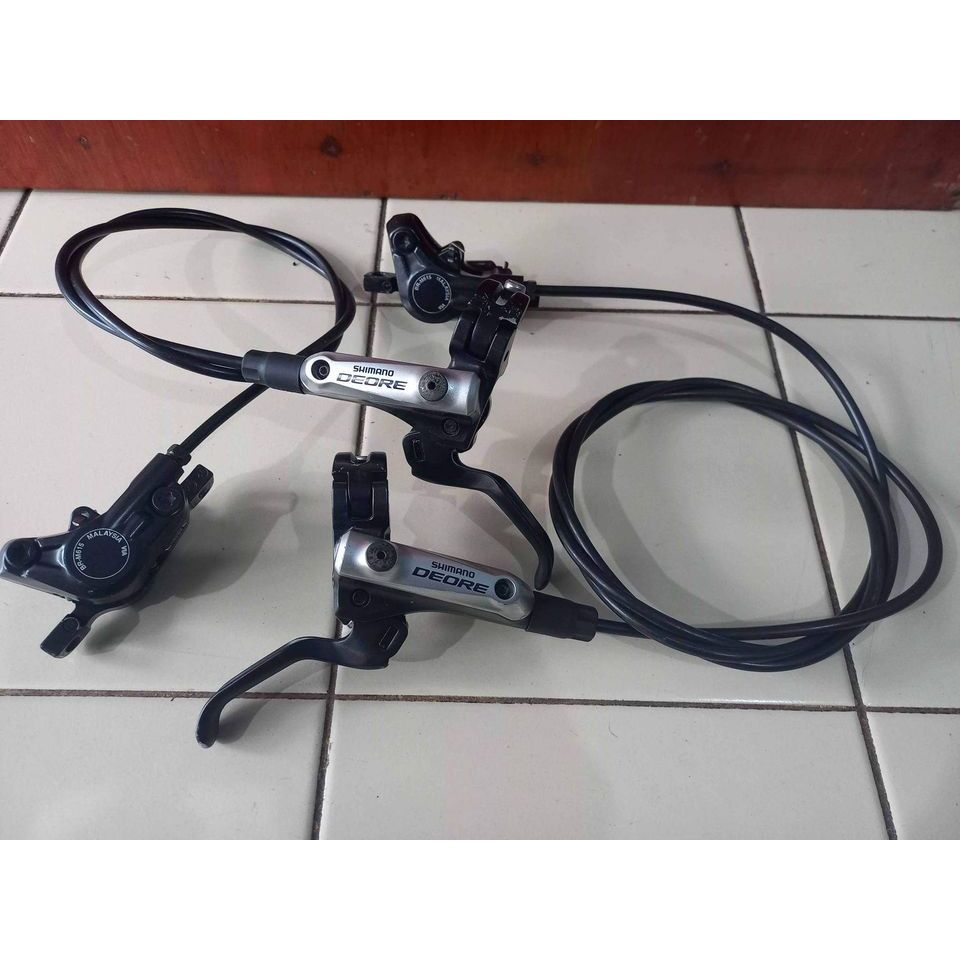 Brakeset Hidrolik Shimano Deore M615
