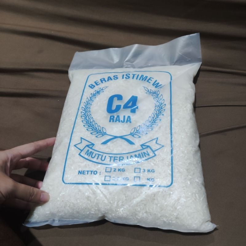 

Beras 2,5kg C4 Raja Jagomart Solo