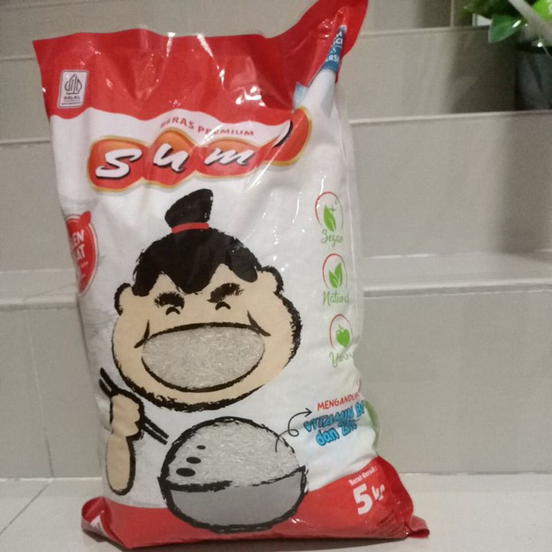 

Beras Sumo Merah 5 kg Kemasan BARU