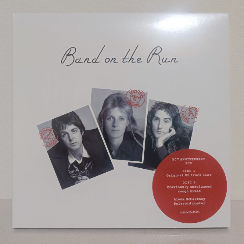 CD Paul McCartney & Wings Band On The Run 2CD