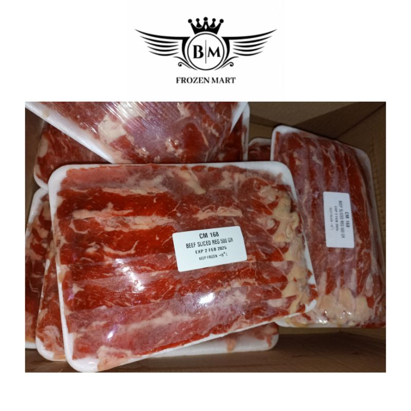 

JUN Beef Slice Premium Yoshinoya 100% AUS gr Halal