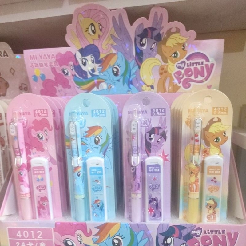 

1 box pensil mekanik pony isi 24