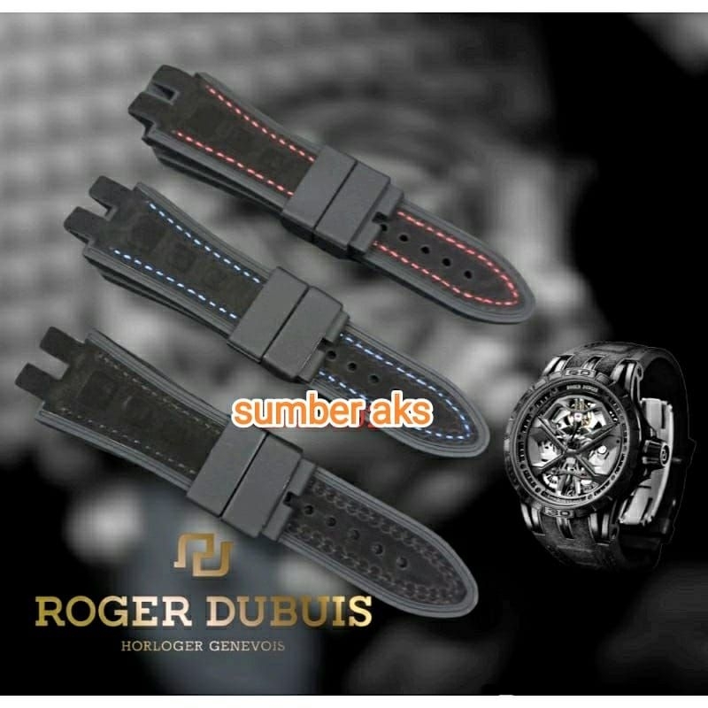 Strap Tali Jam Tangan Roger Dubuis Excalibur  Tali Jam ROGER DUBUIS