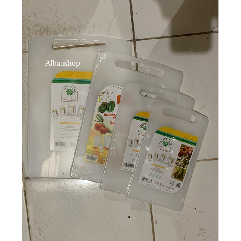 Talenan Plastik Greenleaf / Talenan Plastik Tebal